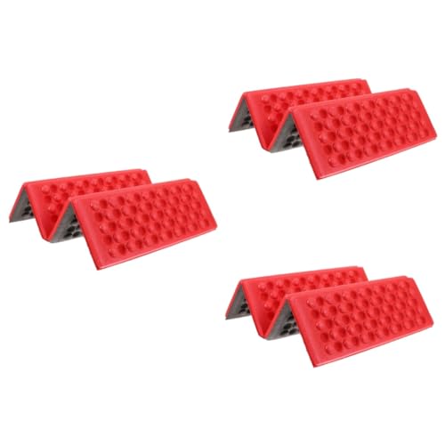 BESPORTBLE 3pcs Foldable Camping Mat Seat Pad Xpe Foam Tent Pad Portable Picnic Sleeping Mat