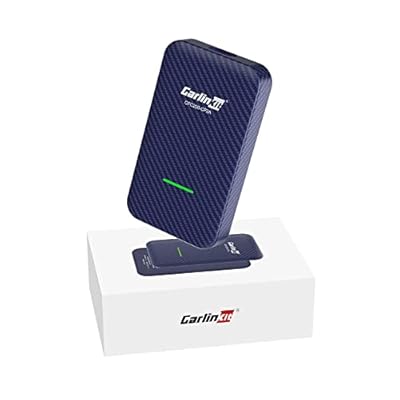 Carlinkit 4.0 CarPlay inalámbrico/Adaptador automático Android inalámbrico para automóvil CarPlay con Cable de fábrica Nueva actualización Compatible con Audi/Mercedes/VW/KIA/Hyundai...