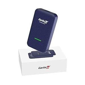 CarlinKit 4.0 Draadloze CarPlay/Wireless Android Auto Adapter voor Factory Wired CarPlay Auto Nieuwe upgrade Ondersteuning Online update Compatibel met Porsche/Mercedes/VW/KIA/Hyundai…