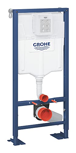 GROHE Solido Bâti Support pour WC, Hauteur 1.13 m, Mur Porteur ou Non-Porteur, 39981000 (Import Allemagne)