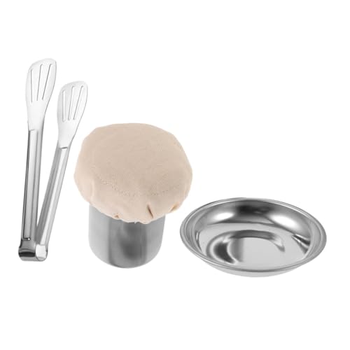 STOBAZA Pinzas para Alimentos Cepillo De Aceite Limpiador De Aceite Trapeador Multifuncional para Hogar y Restaurante