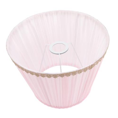 ELAYARD 布?台灯シェード 対応 小型ランプカバー 耐久性アイアンフレーム採用 ホコリ防止 卓上 室内用シンプル設置可能