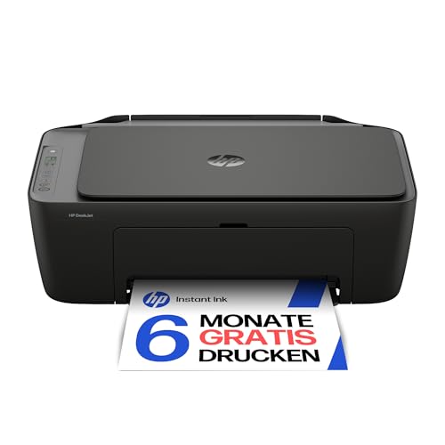 HP DeskJet 2920 Multifunktionsdrucker, 6 Monate gratis drucken Instant Ink inklusive, Drucker, Scanner, Kopierer, WLAN, USB 2.0, Tinte: 308/308e