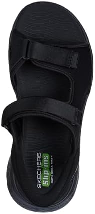 Skechers mens Hands Free Slip-ins Go Walk Flex Easy Entry Sandal