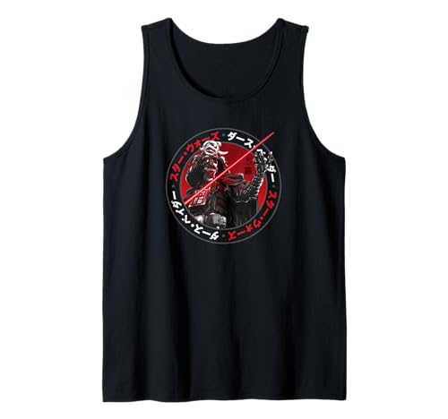 Débardeur Star Wars Visions Vader Samurai haut sans manches en coton pour homme