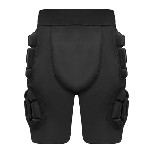 Youth Football Girdle with Hip & Thigh Pads, Kids Padded Compression Shorts w/ Cup Pocket3