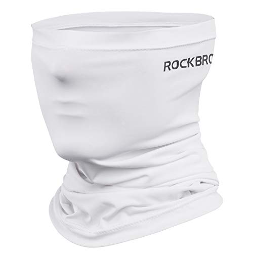 Image of ROCK BROS Cooling Neck Gaiter Sun UV Protection Face Mask UPF 50+ Breathable Bandana Headband Scarf Balaclava Headwear