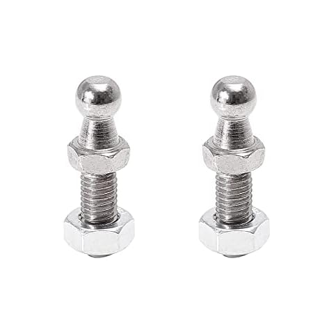 X AUTOHAUX 10mm M8x20mm Gas Strut Ball Studs Cover
