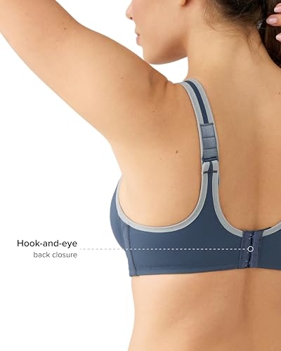 Image of Wacoal Women's Simone Sport Unlined Full Coverage Underwire Sports Bra, 855170