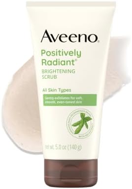 Aveeno Positively Radiant Skin Brightening Daily Scrub, 5 Oz