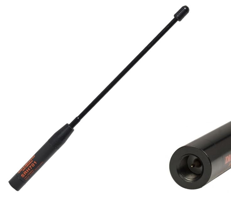 DIAMOND ORIGINE SRH-701 ANTENNE BIBANDE 144/430 MHZ POUR PORTABLES 19 CM 150/300/450/800/900 MHz - CONNECTEUR SMA