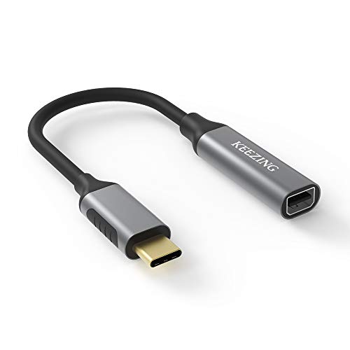 Amazon.com: USB- C to Mini Displayport ,KEEZING Thunderbolt 3 to