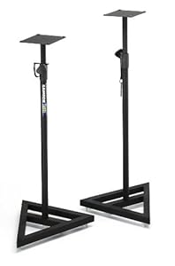 Samson MS200 Studio-Monitorständer Schwarz, 2 Stück