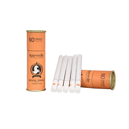 Royal Swag Herbal Cigarette FRUTTA 100% No Nicotine & No Tobacco 10/Pack