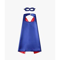 Maribus-FL Superhero Capes and Masks for Kids Satin Capes and Felt Masks for Boys Superhero Toys Costume 4-12 Year for boys party Gifts