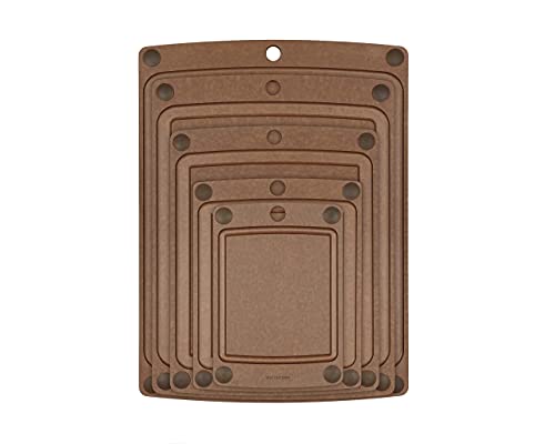 Image of Epicurean All-In-One Cutting Board with Juice Groove, 14.5 x 11.25, Nutmeg