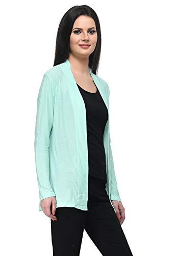 Image of Frenchtrendz Womens's Viscose Crepe Shrug(Size: XS-4XL)