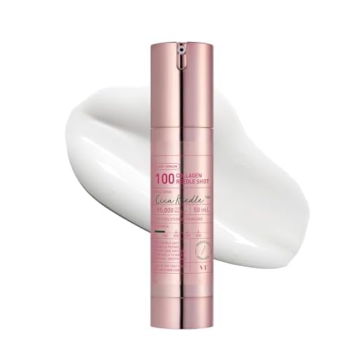 VT COSMETICS VT COLLAGEN REEDLE SHOT 100, suero de microagujas de colágeno de 1.69 onzas líquidas (50 ml)