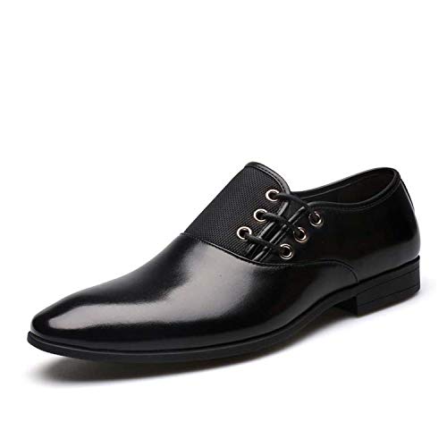 Chaussures en cuir homme bout pointu habillé chic pour cérémonie et bureau