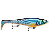 Rapala - X-Rap Otus Fishing Lure - Construction ABS Case/PVC Tail - Soft Slow Flow Fishing - Swimming Depth 0.5-1m - Size 17cm/40g - Green