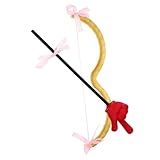 Hohopeti Valentinstag Cupido Kostümrequisiten Satz Handgefertigte Bogen und Pfeil Accessoires in...