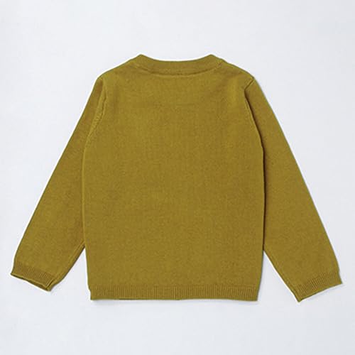 RUKOSU Baby Girls Boys Knit Cardigan Sweater School Uniform Basic