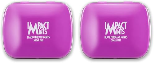 Image of Impact Mints Sugar Free Mints Black Currant 14G, 14 G (Pack of 2)
