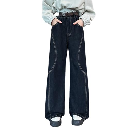 Betadog Girls Parachute Pants Wide Leg Baggy Pants Elastic Waist Jogger Sweatpants Track Pants Streetwear