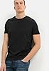 camel active Men's Basic Short-Sleeved T-Shirt with Crew Neck, Black, S #5