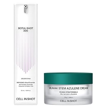 Elasticity + Moisture Duo - Botul Shot 300 and Mumak Stem Azulene Cream