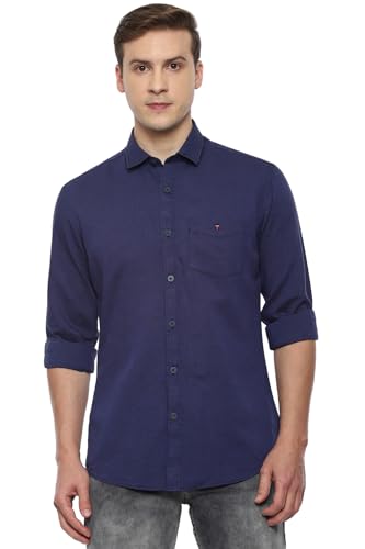 Image of Louis Philippe Men's Cotton Slim Fit Shirt