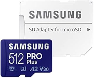 Samsung 512GB PRO Plus MicroSDXC 120MB/s +Adapter