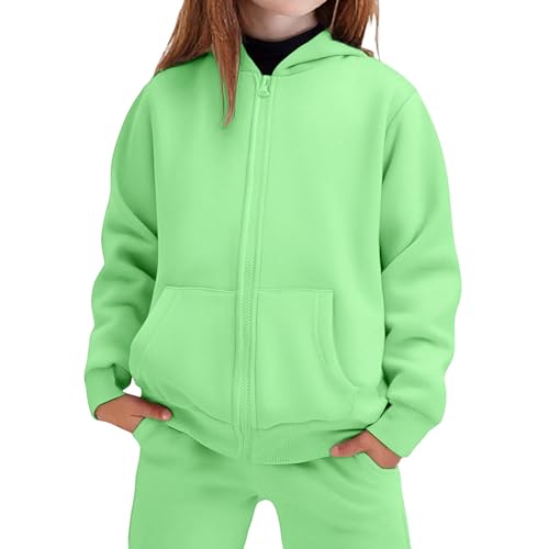 Trajes de invierno para niñas ropa casual de abrigo infantil verde 2