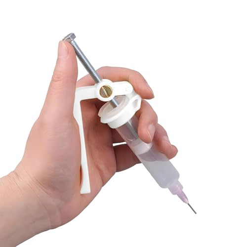 Image of Yakamoz Effortless Solder Flux Paste Glue Gun - Precision Solder Flux Extruder Handheld Needle Solder Paste Dispenser for Electronics Soldering, Fits 10cc Soldering Flux Paste