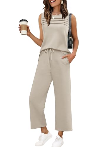 WIHOLL 2 Piece Set for Women Lounge Sets Summer Clothes