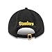 New Era 100% Authentic Exclusive Steelers 950 9FIFTY Snapback Cap Hat : One Size Fit Most (US, Alpha, One Size, Packable Soft Visor Rubberrized Logo) Black