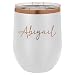 Stainless-Steel Tumbler For Wine and Coffee, Personalized Tumbler (12 Ounces)