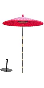 Amazon.co.jp: 野点傘中 3.0尺 スタンドセット : ホーム＆キッチン