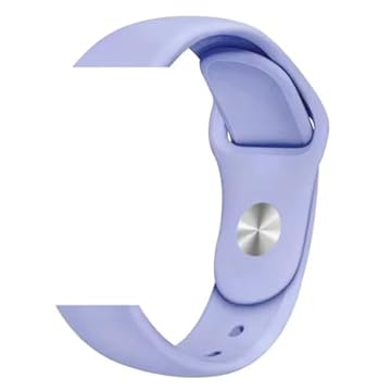 CORONITAS Pulseira de Silicone para Xiaomi Redmi Watch 5 Lite/Watch 5 Active, Fecho com Pino, Silicone Durável, Cores Vibrantes, Design Esportivo e Casual (Lilás)