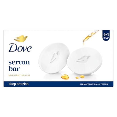Dove Serum Bar | with Nutrient Serum | Deep Nourish | 625g (125g ...
