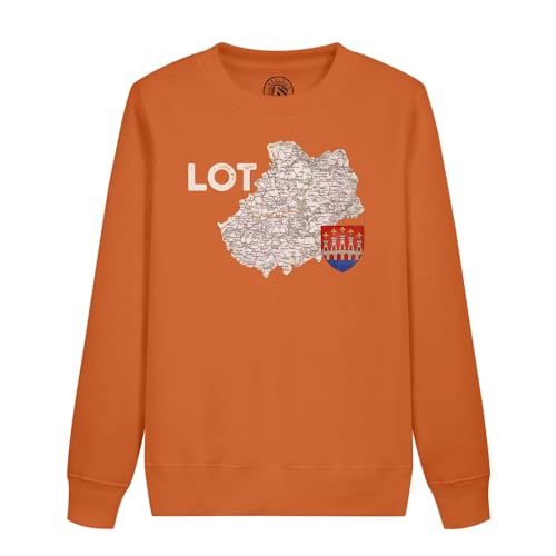 Sweatshirt enfant Cahors : le cadeau idéal avec carte ancienne