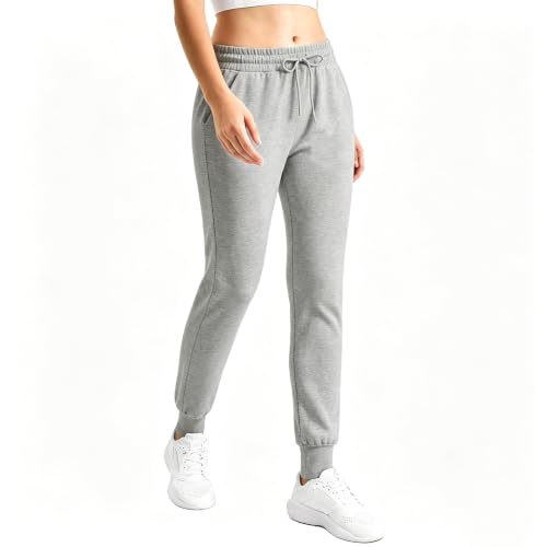 Image of CADITEX Womens Joggers with Pockets Track Athletic Sweatpants Women | Elastic Waistband;Adjustable Drawstring;Fitness Clothing;Fall Fashion;Lightweight Stretchy Gym Clothes