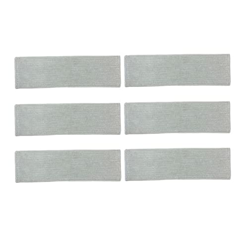 JUSTYAOFENG Cleaning Cloth Mop Cloth Household Mopping Cloth Replacement Cloth K10 G10 Vacuum Cleaner Accessories 6PCS Compatible with Xiaomi mop pad (Color : Photo Color)
