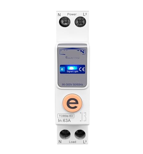 Relais de commande électrique 1P+N pour programmer la recharge auto
