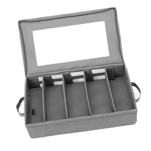 Baoblaze Caixa de armazenamento de talheres com alças, organizador de talheres e para gavetas e bancadas, para casa