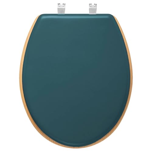 5five - abattant WC Modern Color Bleu pétrole en Bois