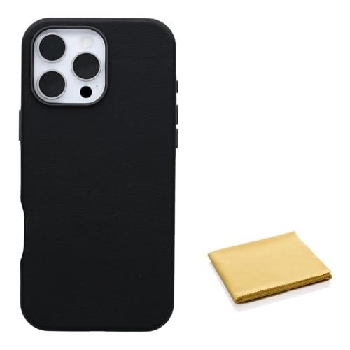 Étui iPhone 16 Pro Max OtterBox cuir noir pour rester connecté en déplacement avec MagSafe