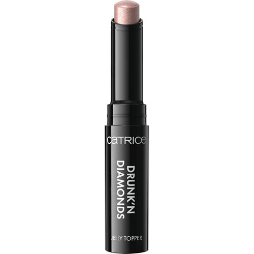 Catrice Drunkn Diamonds Jelly Topper Lidschatten Nr. 020 Pink langanhaltend schnelltrocknend schimmernd vegan ohne Mikroplastikpartikel Nanopartikel frei ohne Parfüm 1er Pack (2.5g)