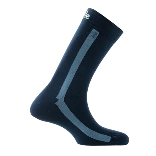 ACHILE - Mi-chaussettes en coton GREG - couleur - Marine - Pointure - 39-46