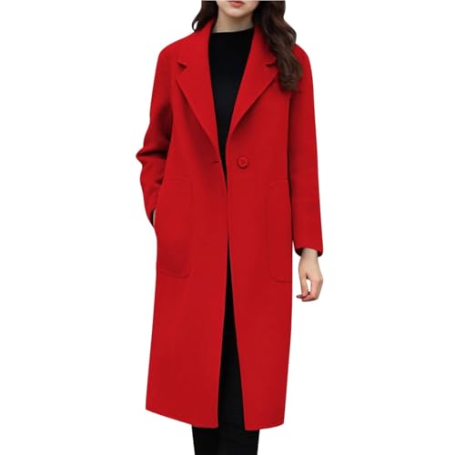 Manteaux longs pour femme et trench classique léger couleur unie